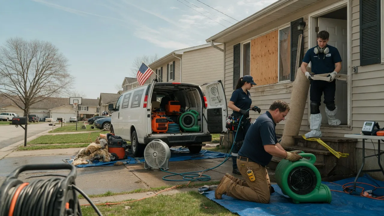 Water Damage Restoration in Cornish, ME near me